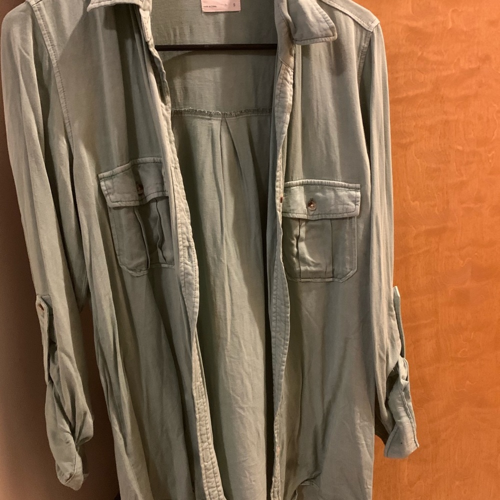 Harper button up long sleeve shirt